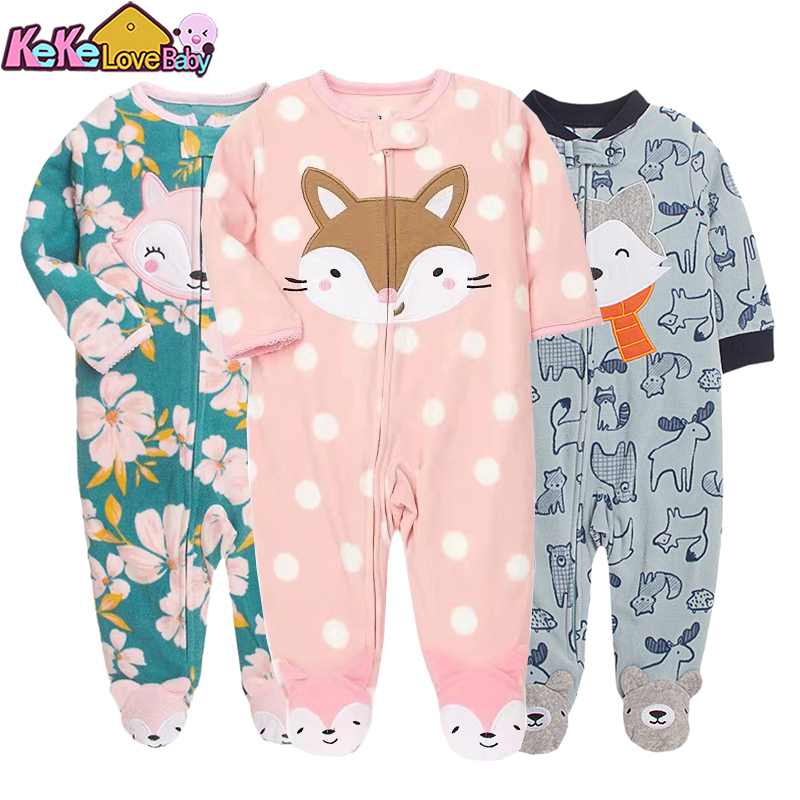 Baby Clothing Zipper - Baju monyet bayi baru lahir, piyama