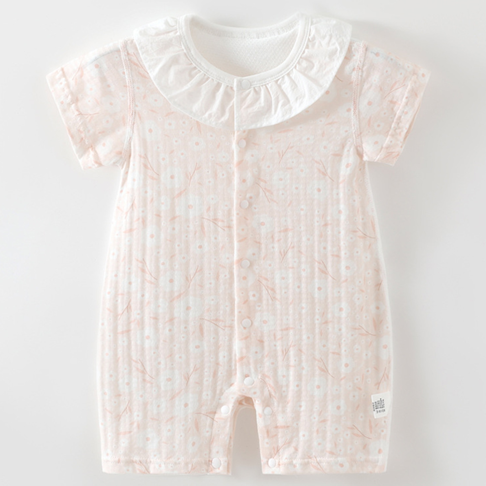 Baby Clothing Weight - Romper Bayi Perempuan Lengan Pendek Musim