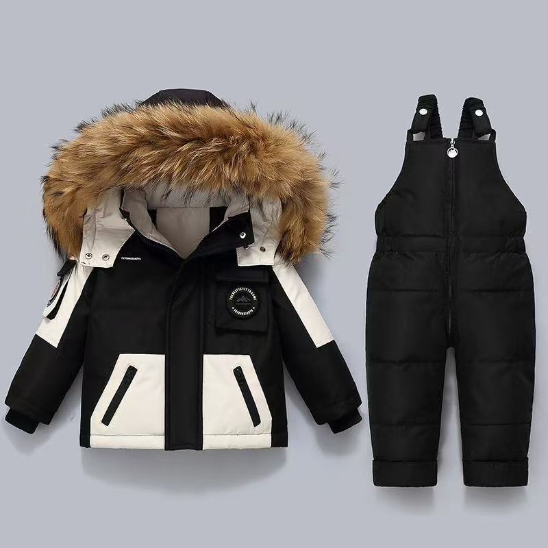 Setelan Jaket Musim Dingin Ana - Baby Clothing Zipper ulasan dan harga