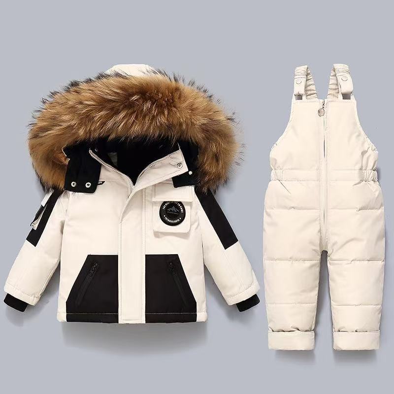 Setelan Jaket Musim Dingin Ana - Baby Clothing Zipper ulasan dan harga