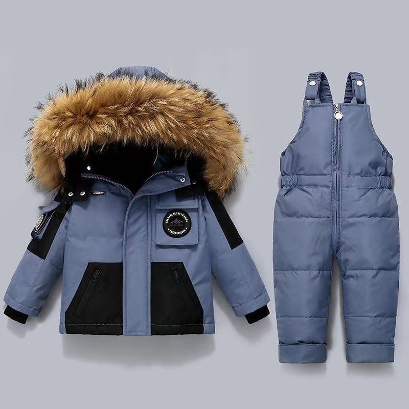 Setelan Jaket Musim Dingin Ana - Baby Clothing Zipper ulasan dan harga