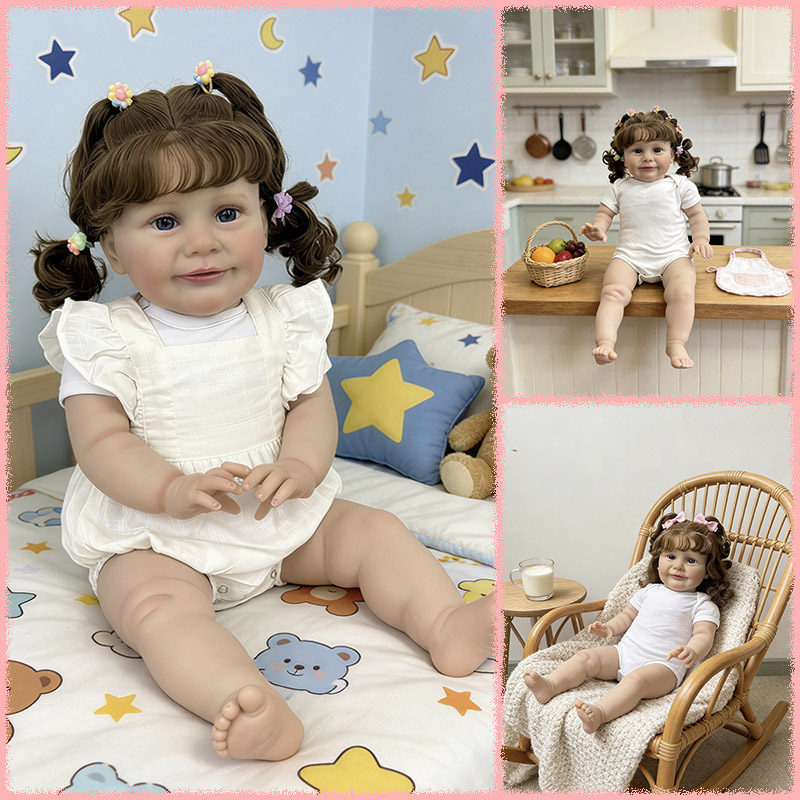 Boneka Reborn Zoe 25 Inci, Ber - Baby Clothing Layers ulasan dan harga
