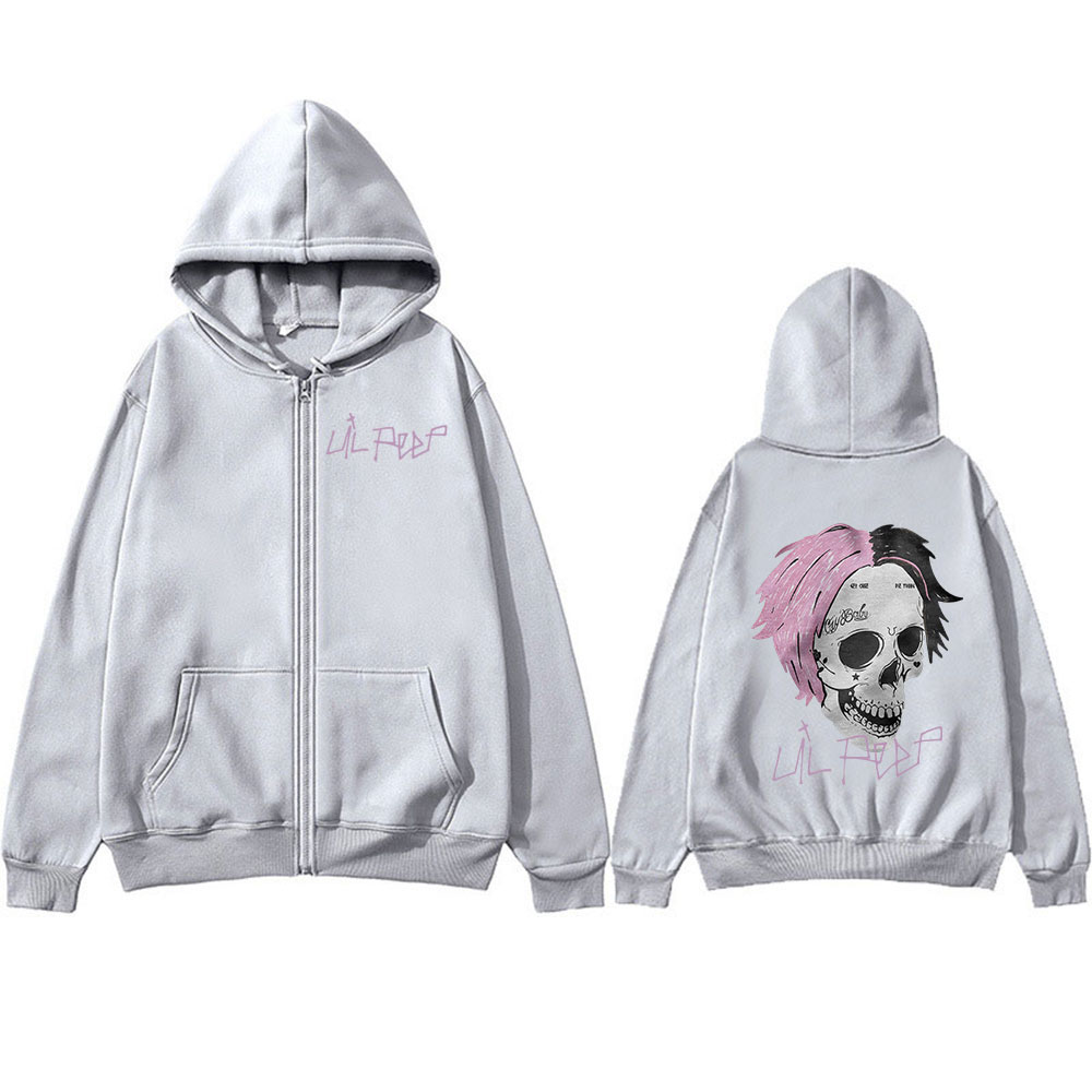Lil Peep Cry Hoodie ritsleting - Baby Clothing Zipper ulasan dan harga