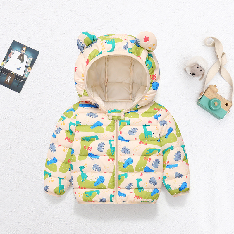 Anak-anak mantel katun kartun  - Baby Clothing Zipper ulasan dan harga