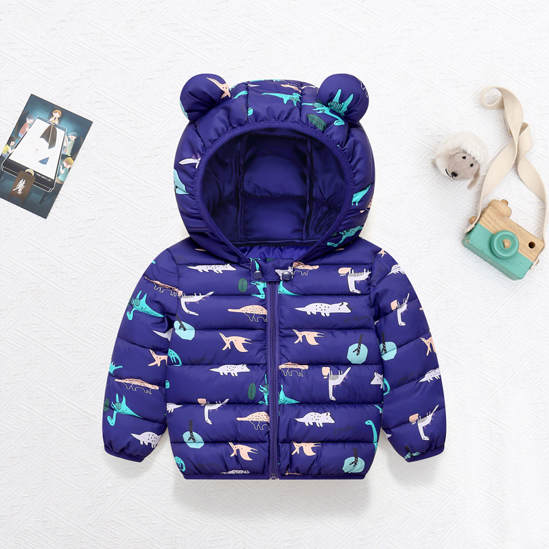 Anak-anak mantel katun kartun  - Baby Clothing Zipper ulasan dan harga