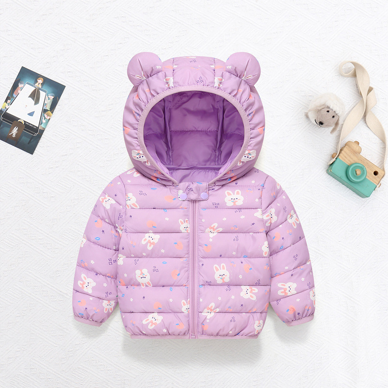 Anak-anak mantel katun kartun  - Baby Clothing Zipper ulasan dan harga